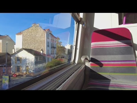 ASMR Relaxing Train Sounds | Voyage relaxant en train | Bruit blanc