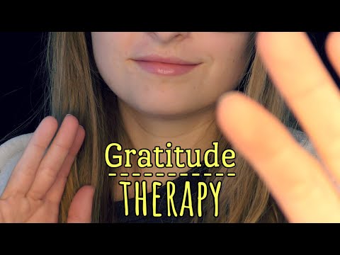 ASMR | Gratitude Therapy: Anxiety Relief Fast! (whispers, hand movements)