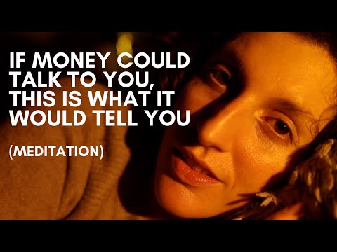MONEY WANTS TO BE WITH YOU!! - and it has a message for you (whispered ASMR meditation)
