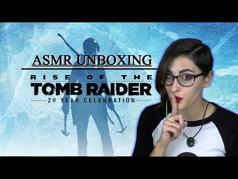 Rise of the Tomb Rider~ASMR Unboxing~ 20 Year celebration ~ Collector’s Edition