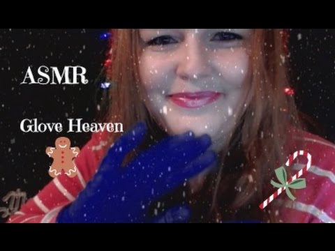 ASMR Glove Sounds W/Hand Movements*visuals Very tingly *