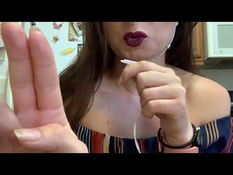 Kissing and Poking You ASMR | Mouth Sounds