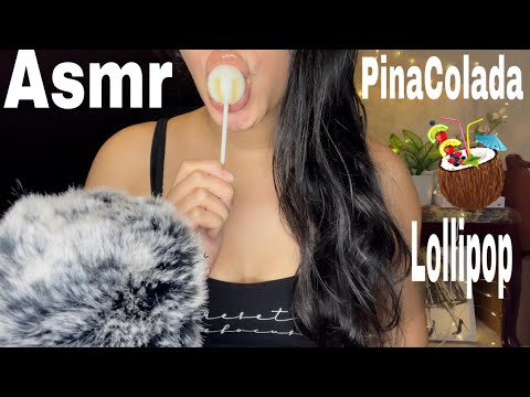 Asmr | Eating a Lollipop & Wet mouth sounds | No Talking