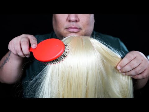 ASMR | Gentle Hair Brushing & Scalp Massage for DEEP Sleep [4K]