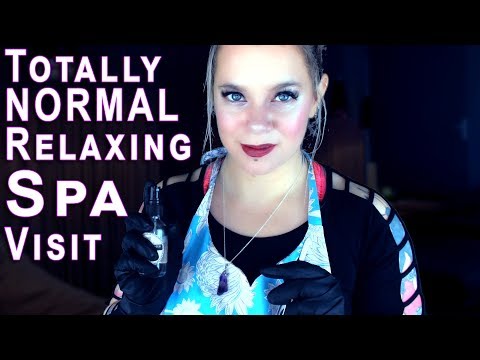A Totally *Normal* Relaxing and Tingly Spa Visit (ASMR)