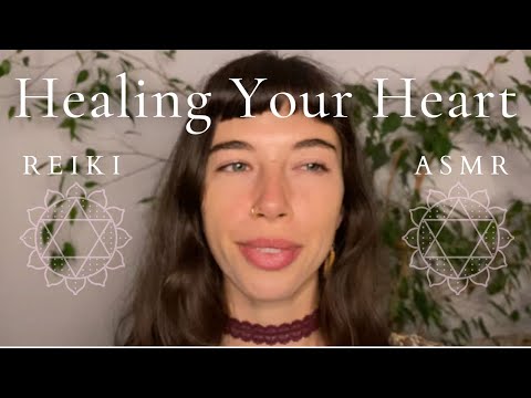 Reiki ASMR ~ Connect to your Heart Chakra | Energy Healing | Soothing | Grief & Heartbreak