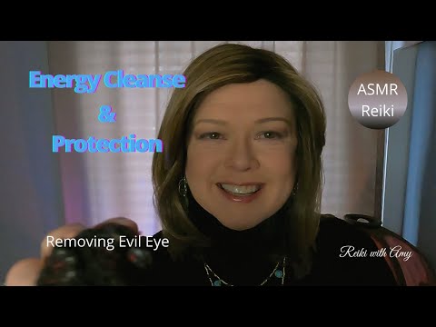 Removing Evil Eye | Energy Clearing, Cord Cutting and Protection || Reiki ASMR