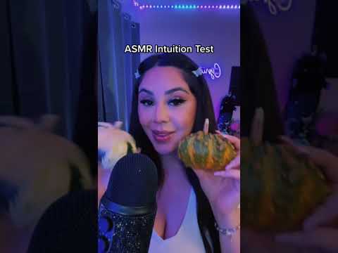 ASMR Intuition Test #shorts