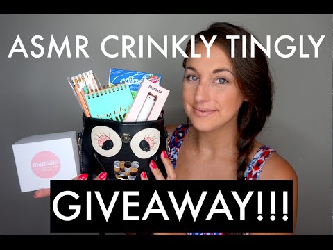 ASMR Tingles Galore GIVEAWAY (closed) | Crinkles & Tapping Galore