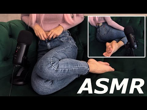 ASMR Relaxing Jeans Scratching | Fabric Sounds | No Talking