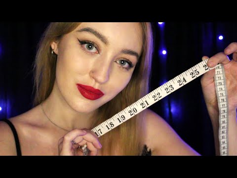 ASMR Full Body Measuring for a Suit (Roleplay)