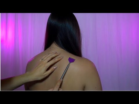 BACK and HEAD SCRATCHING | ASMR