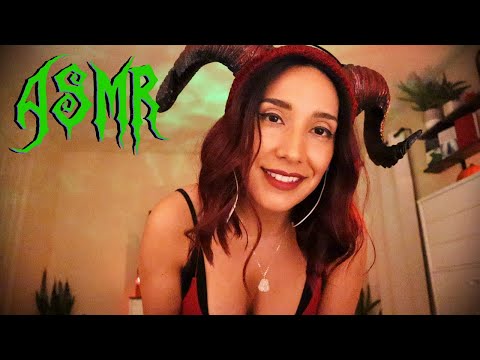 ASMR 😈 Devil Puts You To Sleep | 🎃 Halloween Special | Ear Brushing