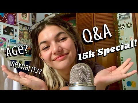 ASMR | Q & A | 15k Special!! | Whispers and Random Triggers | Come hangout with me ;)