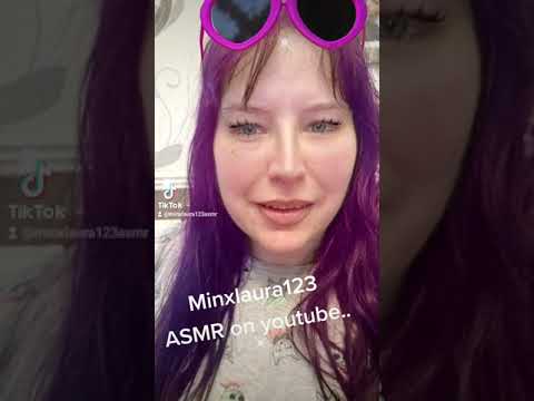ASMR but I am being silly on Tik Tok ..  trying different effects  (Whispering)