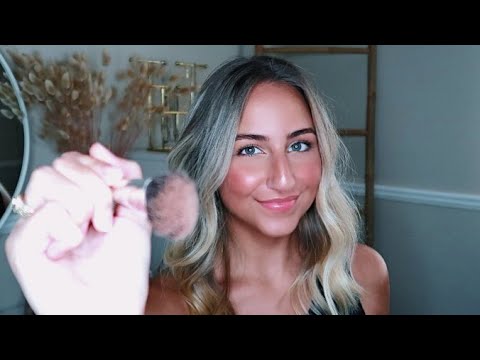 ASMR Doing Your Makeup! (personal attention, whispered)