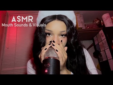 ASMR Wet/Dry Mouth Sounds, Visuals, Personal Attention, Hand Movements, Fast and Aggressive, Whisper