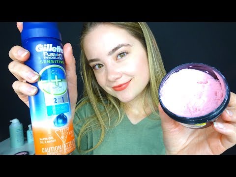 ASMR SHAVING YOU! Roleplay Testing 3 Shaving Creams On You! Liquid Sounds, Face Touching