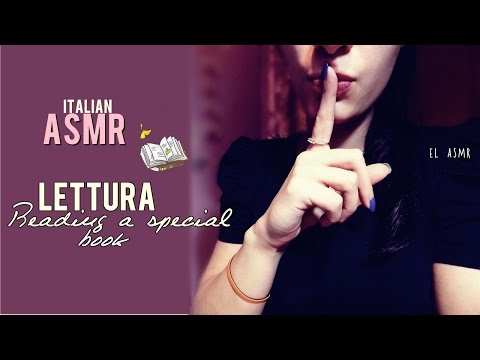 ASMR ♡Pure whispering♡ Reading|| Lettura di Un libro speciale♡