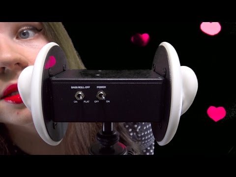 ASMR Licking Ears, Kissing and Wet Mouth Sounds
