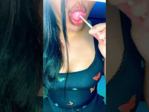 Asmr A Lollipop that makes you Salivate