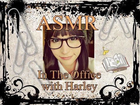ASMR . In the Office with Harley . Audio Only
