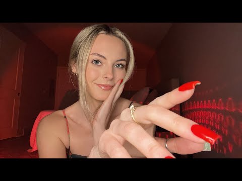 ASMR Hand Movements & Mouth Sounds | Relaxing Whisper & Visuals