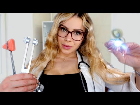 ASMR Fastest Cranial Nerve Exam ⚡️💉 (Chaotic, Fast & Aggressive, Medical Roleplay)