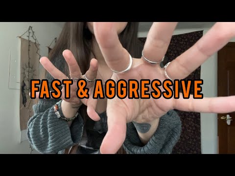 FAST AGGRESSIVE ASMR 🔥 Jump Cuts | Hand Sounds, Mouth Sounds +More