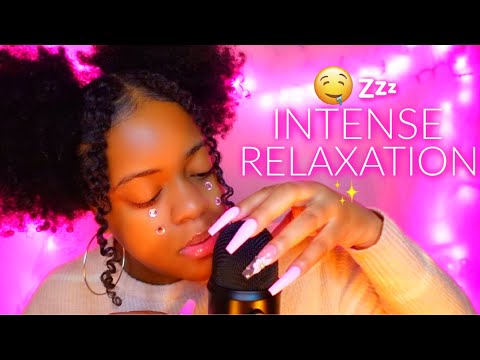 ASMR ✨Deeeep Ear Attention for Intense Relaxation 🤤💖 (Whispers, Fluffy Mic, Rubbing...etc)✨