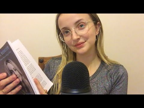 Asmr : Reading You a Book, Self Love, Self Help and Positivity 💕