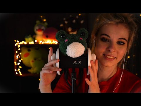ASMR | cozy Ear Attention, Massage, Blowing, Whispering & More