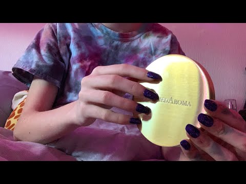 super fast pure lid tapping ASMR no talking