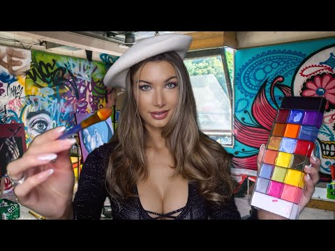 ASMR Painting On You 🎨