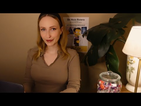 ASMR | Medical Receptionist Roleplay - Asks you About your Symptoms❤️ (Soft Spoken, Typing & Candy🍬)