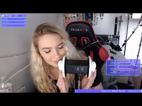 ASMR Stream Lotion Ear Massage & other triggers