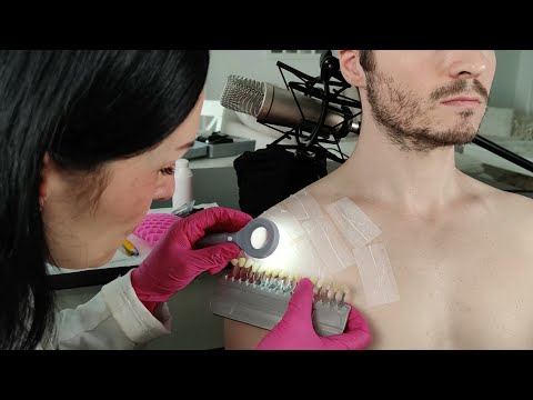 ASMR Never Seen & Weird Tests On His Shoulder (Unusual Tools & Triggers)