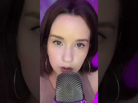 ASMR Mouth sounds Visual Triggers