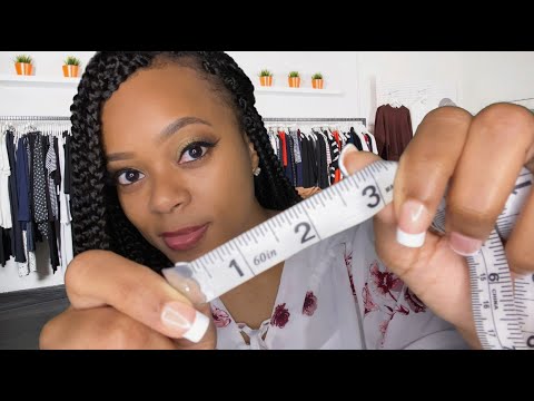 📏 ASMR 📏 Measuring You For a Face Mask Roleplay | Typing Sounds | Writing Sounds 🎭