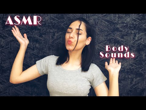 ASMR | Scr*atching my Body , Upclose Mouth Sounds