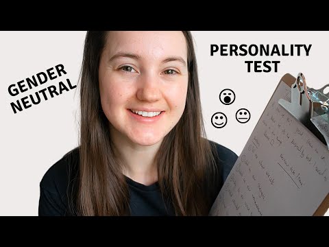 ASMR | Personality Test Questions Roleplay ~ Interviewing You