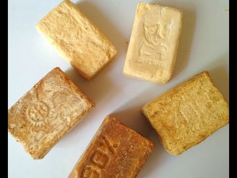 Dry retro soap carving asmr/Cutting very old dry soap