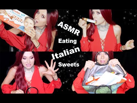 ASMR Eating Sweets from Italy