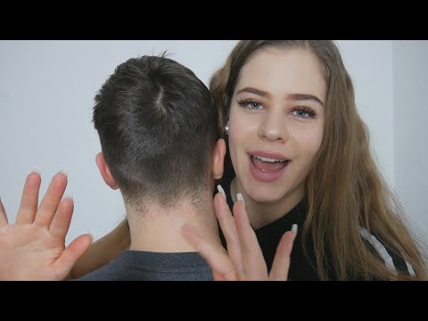 ASMR Tingly Head Massage, Hair Brushing | ASMR Couple 💑