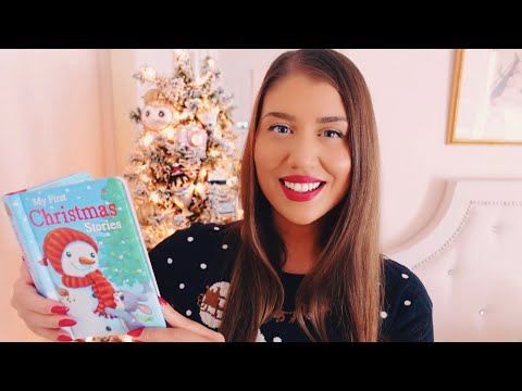 ASMR | Reading You Christmas Stories (Soft Spoken, Tapping)