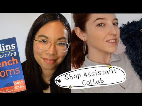 ASMR: Shop Assistant Helps You (Soft Spoken Roleplay) 🛍️📚 [Collab with @Ocean Whispers ASMR ]