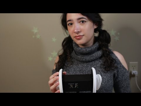 ASMR ear lotion massage and clean off 💗 (3dio)