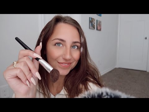 ASMR toxic friend does your makeup 💋🙄   *kinda fast and aggressive*