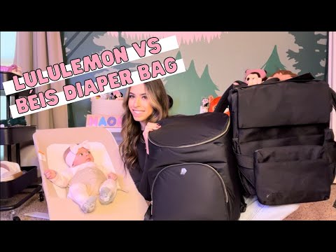 Reviewing Lululemon New Parent Backpack vs Beis Ultimate Diaper Backpack