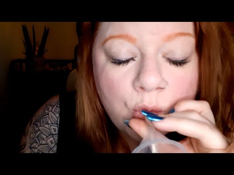 ASMR: Mouth sounds with funnels and the new trigger (whispers)